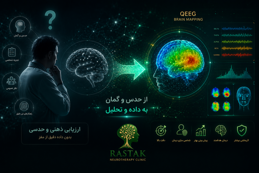 نقشه مغزی در اردبیل در کلینیک تخصصی نوروتراپی رستاک